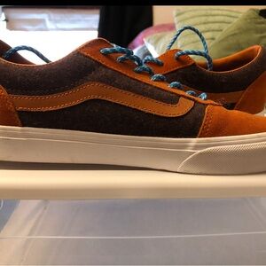 Vans Brown and Black Sneakers
